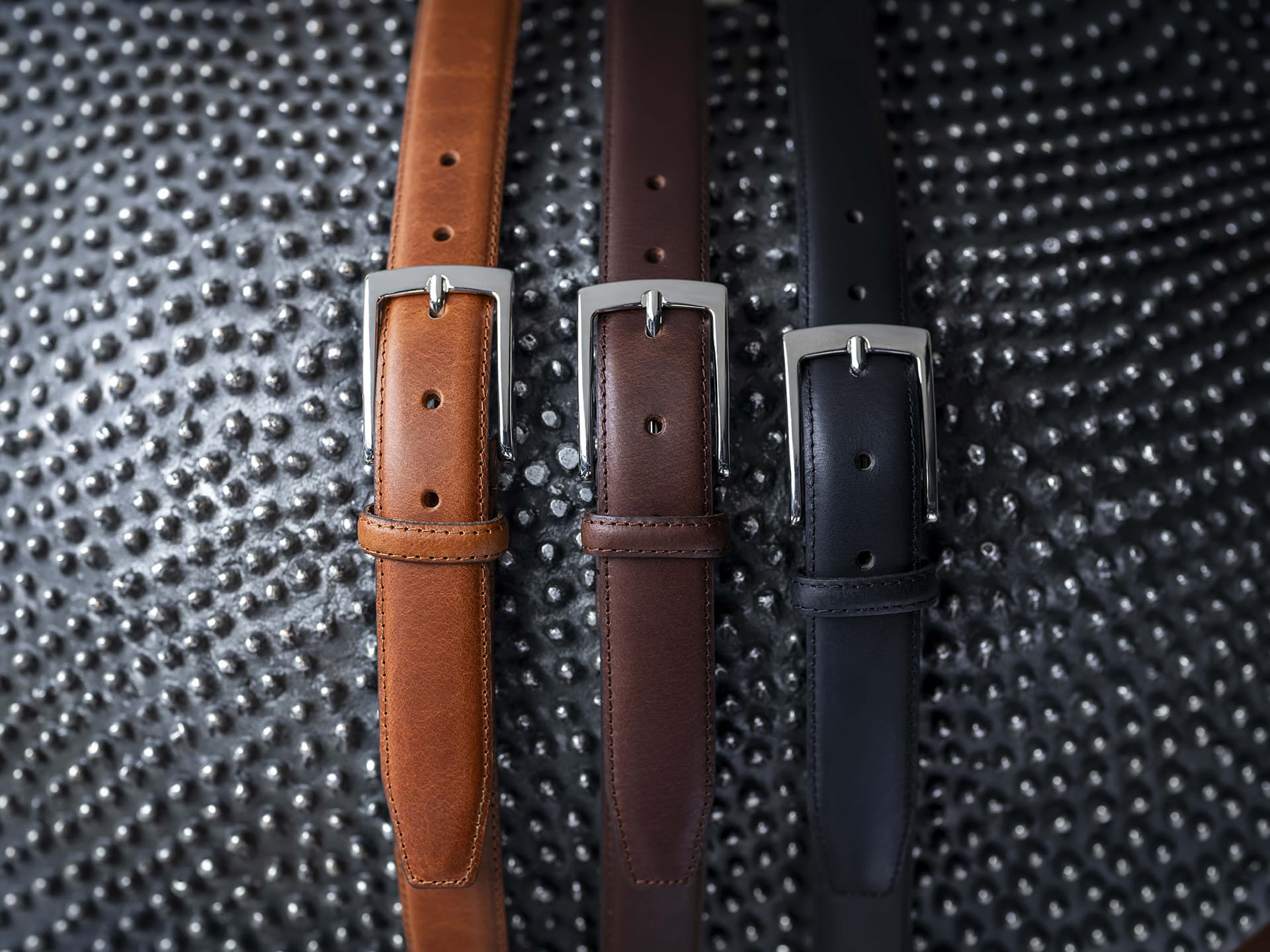 Crafting premium leather belts
